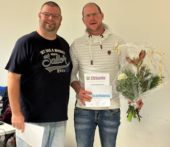 Der Vize-Vereinsmeister 2025 Dennis Werner